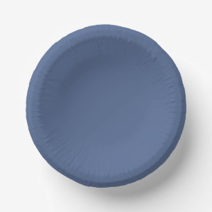 Blue Wedding Paper Plate
