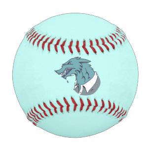 Blue Werewolf blue baseball
