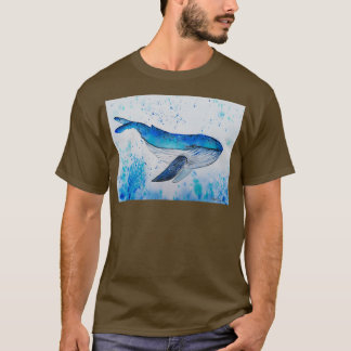 Blue whale 2 4 T-Shirt
