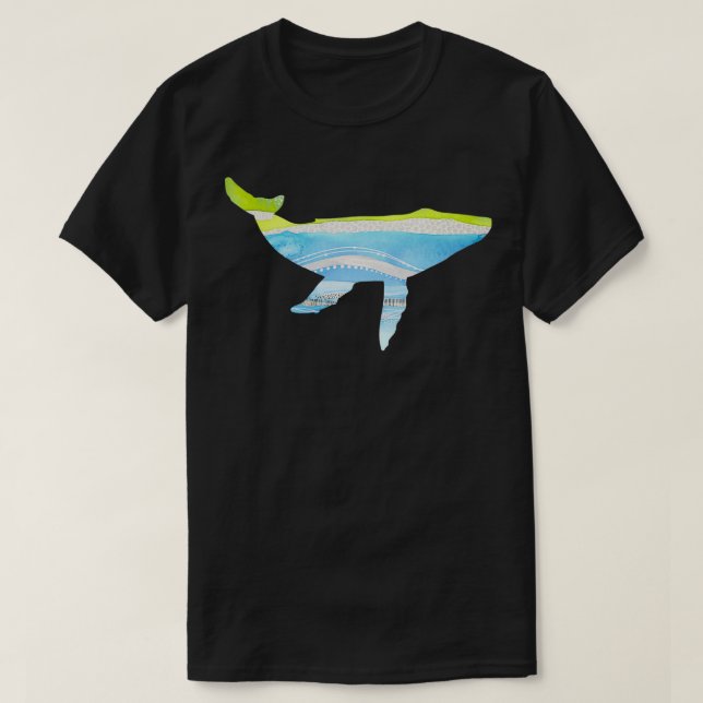 Blue Whale 41 T-Shirt (Design Front)