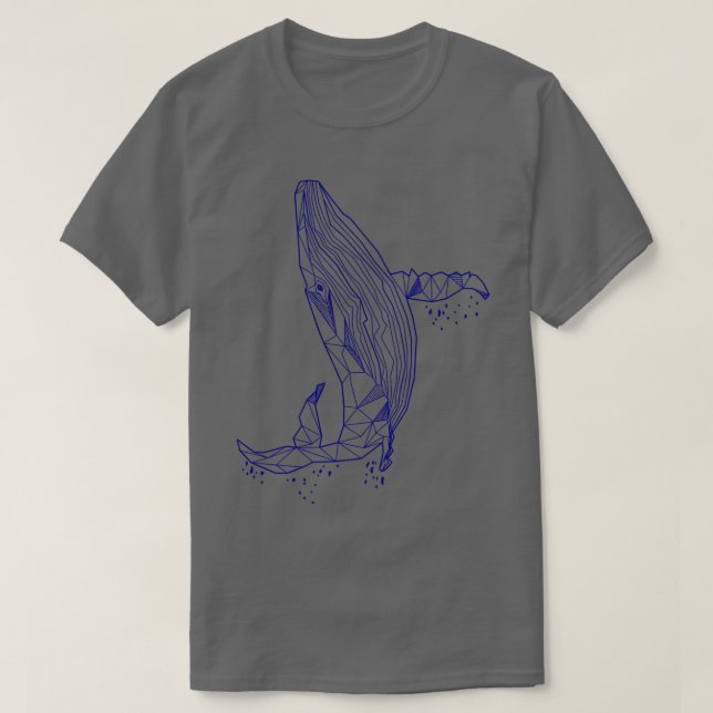 blue whale 69 T-Shirt (Design Front)