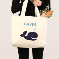 Blue Whale Cute Ahoy Mate Personalized