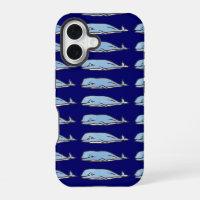 blue whale cute pattern