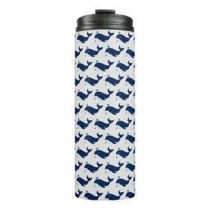 Blue Whale, Nautical Thermal Tumbler