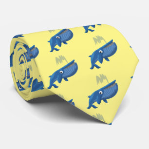 Blue Whale Neck Tie