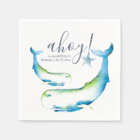 Blue Whale Personalized Birthday