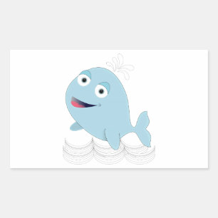 Blue Whale Sticker