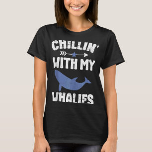 Blue whale watching cetacean 1 T-Shirt