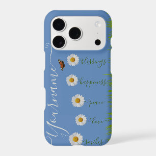 Blue Whimsical Daisy Thank You Floral Thanksgiving