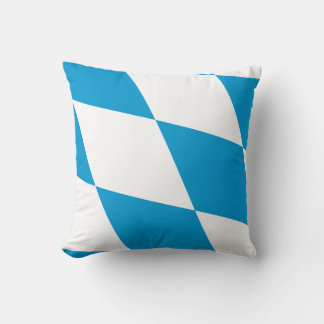 Blue White Bavarian Pillow