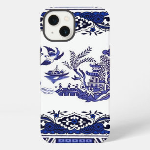 Blue & White China Blue Willow Design iPhone 13 Case