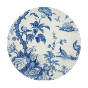 Blue & White Chinoiseries Cutting Board