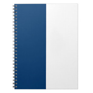 Blue & White CUSTOM Notebook