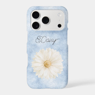 Blue White Daisy Flower