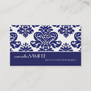 Blue & White Delight Business Card