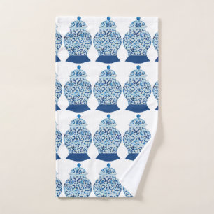 Blue White Ginger Jar  Hand Towel 