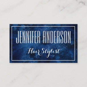Blue White Hairdresser Salon Appointment
