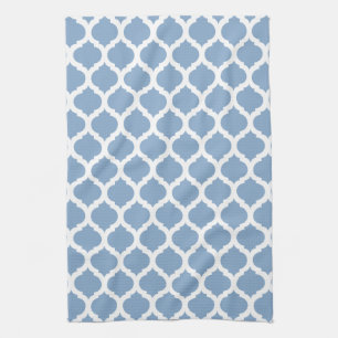 Blue & White Moroccan Kitchen Towel