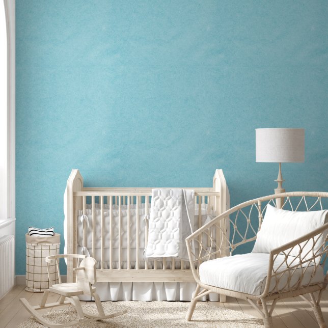 Blue White Nursery Baby Room  Wallpaper (Kids)