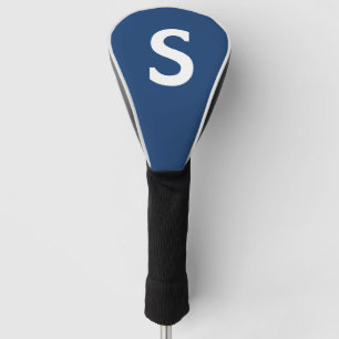 Blue & white Personalized Ping Pong Ball Golf Head Cover