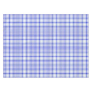 Blue White Plaid 2 Tablecloth
