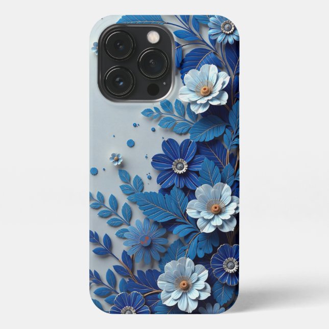 Blue & White Porcelain Phone Case – Traditional Ch (Back)