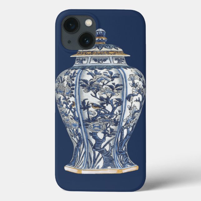Blue & White Porcelain Vase by Vision Studio Case-Mate iPhone Case (Back)