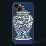 Blue & White Porcelain Vase by Vision Studio iPhone 13 Case<br><div class="desc">An alluring blue and white porcelain vase, covered in intricate floral designs. A Vision Studio creation, this amazing piece would look great on your wall. Get yours today!</div>