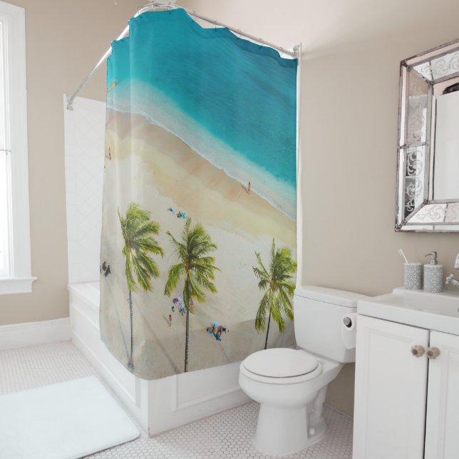 Blue White & Sand Simple Summer Beach (In Situ)