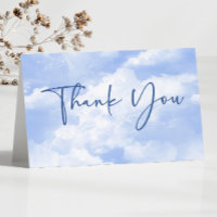 Blue White Sparkle Clouds Wedding