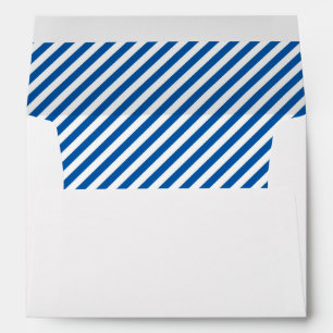 Blue & White Stripe - Envelope