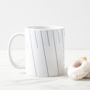 Blue & White Stripe Mug