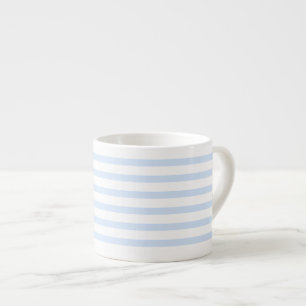 blue & white stripes - blue and white stripes espresso cup