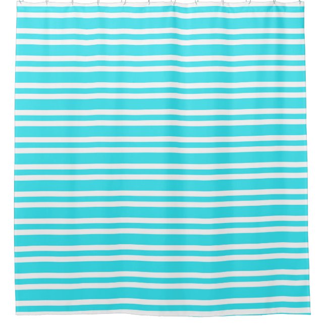 Blue White Stripes Pattern (Front)