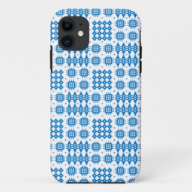 Blue White Welsh Tapestry iPhone 5/5s Xtreme Case (Back)