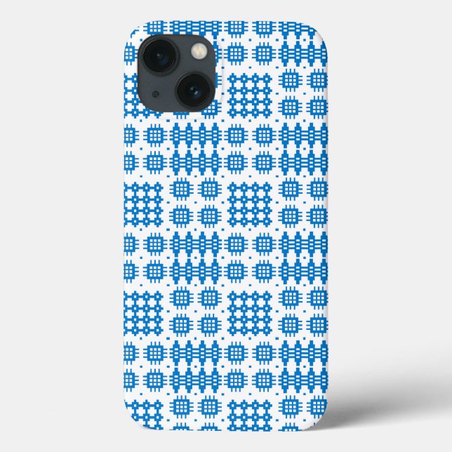 Blue White Welsh Tapestry iPhone 6 Xtreme Case (Back)
