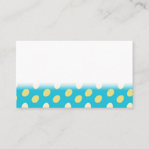 Blue White Yellow Colorful Eggs Bird Nests Nature Loyalty Card