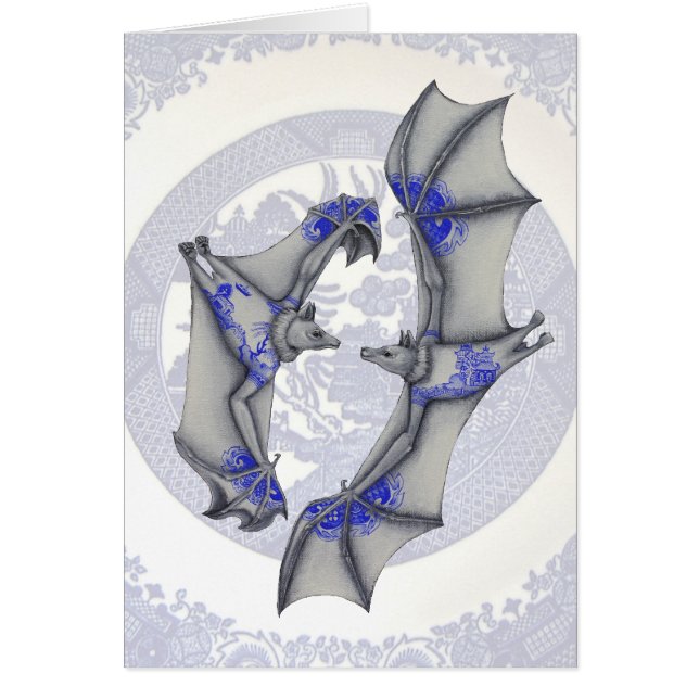 Blue Willow Bats (Front)