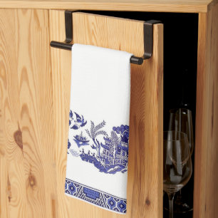 Blue Willow Chine Design Serviette de cuisine