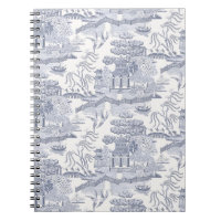 Blue Willow in Grey Blue