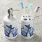 Blue Willow Siamese Cats Bath Set