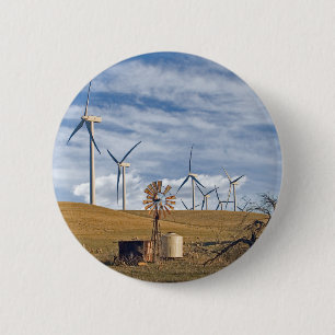 Blue Wind Button