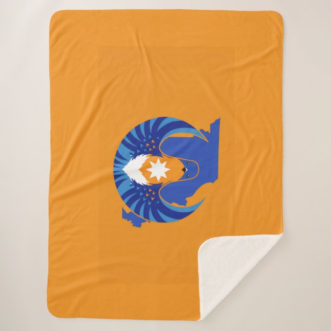 Blue Wing Alliance Missouri Rebel Blanket  (Front)