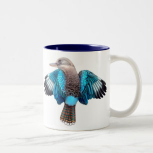 Blue Winged Kookaburra Mug