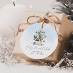 Blue winter Baby its cold outside baby shower Favour Tags<br><div class="desc">Blue winter Baby its cold outside baby shower Favour Tags
Matching items available! Check the collection!</div>
