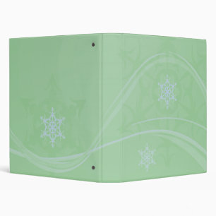 Blue Winter Binder