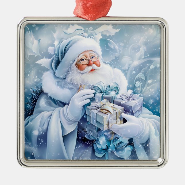 Blue Winter Ornament (Front)