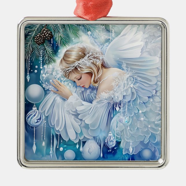 Blue Winter Ornament (Front)