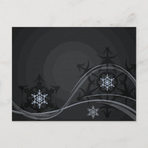 Blue Winter Postcard