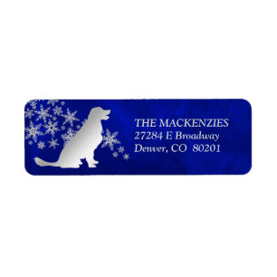 Blue Winter Retriever Adresse de retour